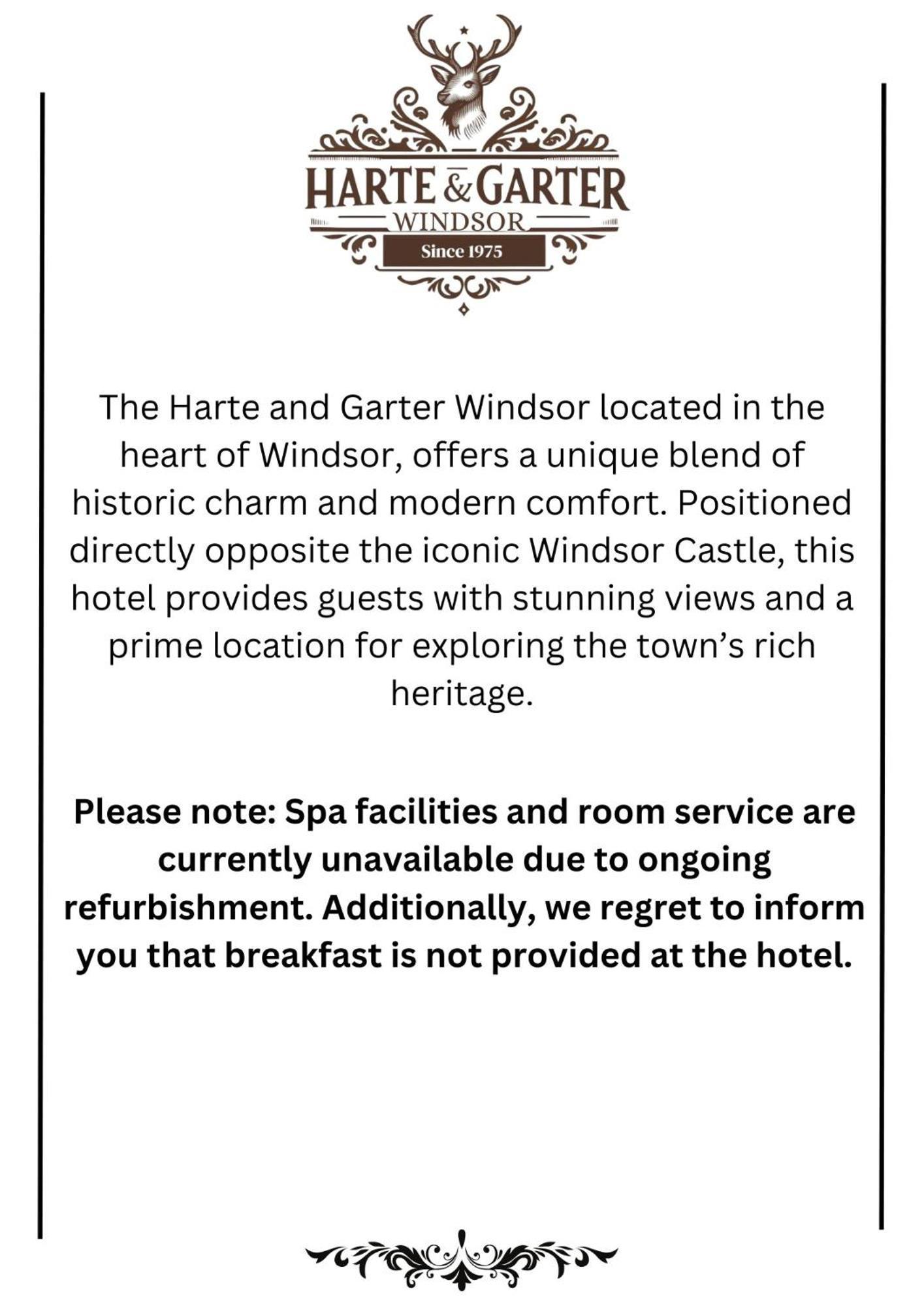H & G Hotel Opposite Windsor Castle Exterior foto